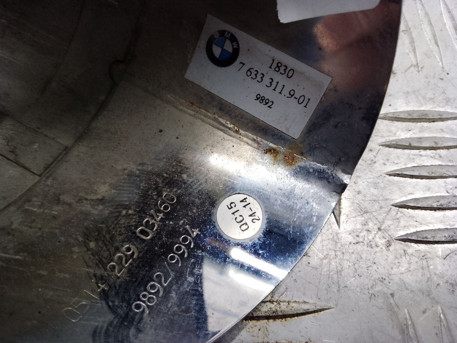 Насадка глушителя левая/правая 18307633311 для BMW X5 F15 2013-2018