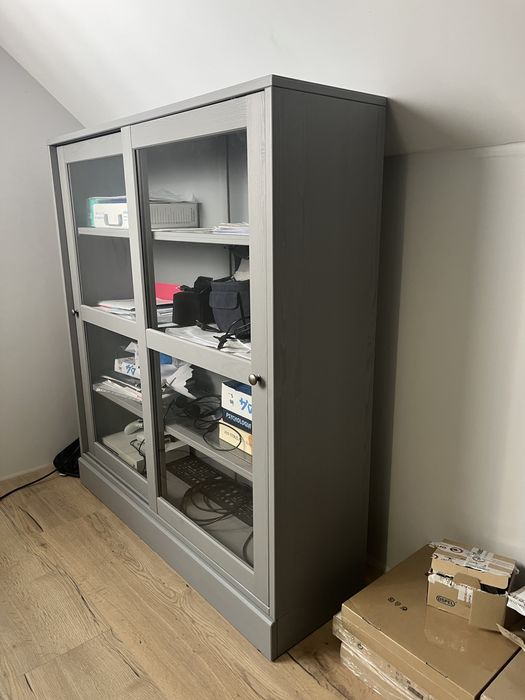 Witryna Idasen Ikea komoda 120 x 135