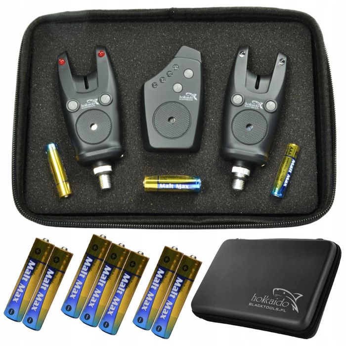 Sygnalizatory brań 2+1 centralka + etui Wrocław