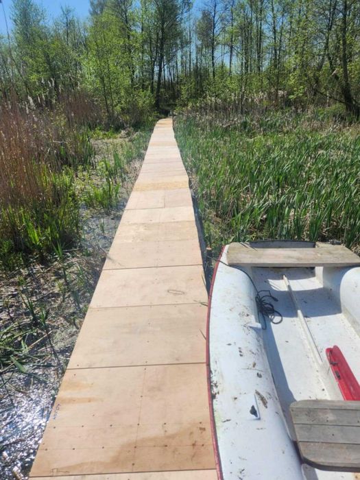 Działka nad jeziorem