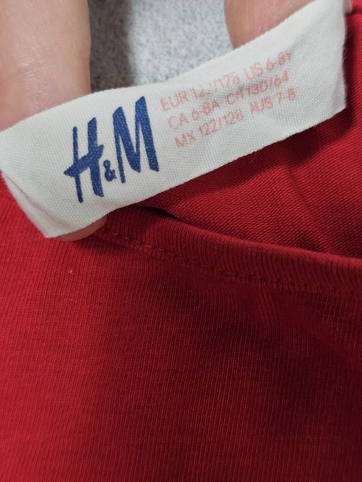 Bluzka Świąteczna H&M 122/128cm