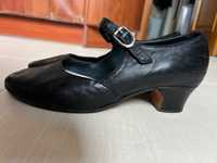 Туфлі для народних танців Чорні