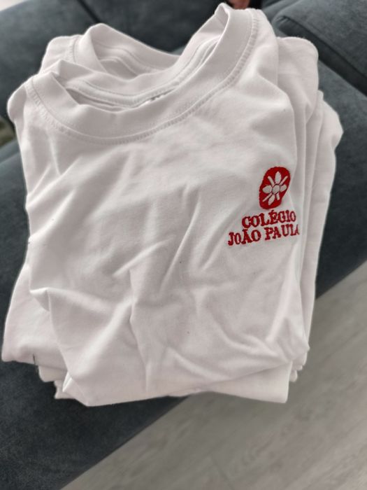 Lote t-shirt novas Colégio João Paulo II