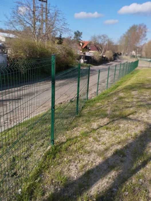 Montaż płot panelowy betonowy tymczasowy gabionowy ogrodzenie