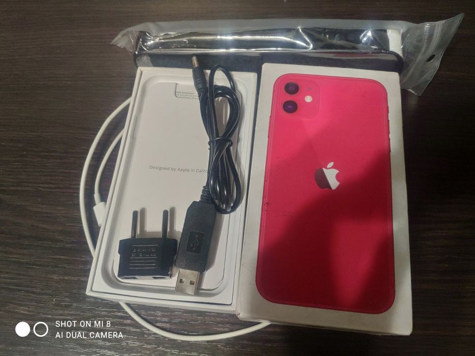 iPhone 11(коробка,шнур)