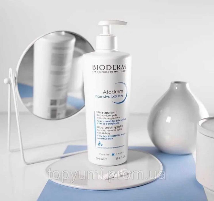 Bioderma Atoderm Intensive Baume заспокійливий пом'якшувальний лосьйон