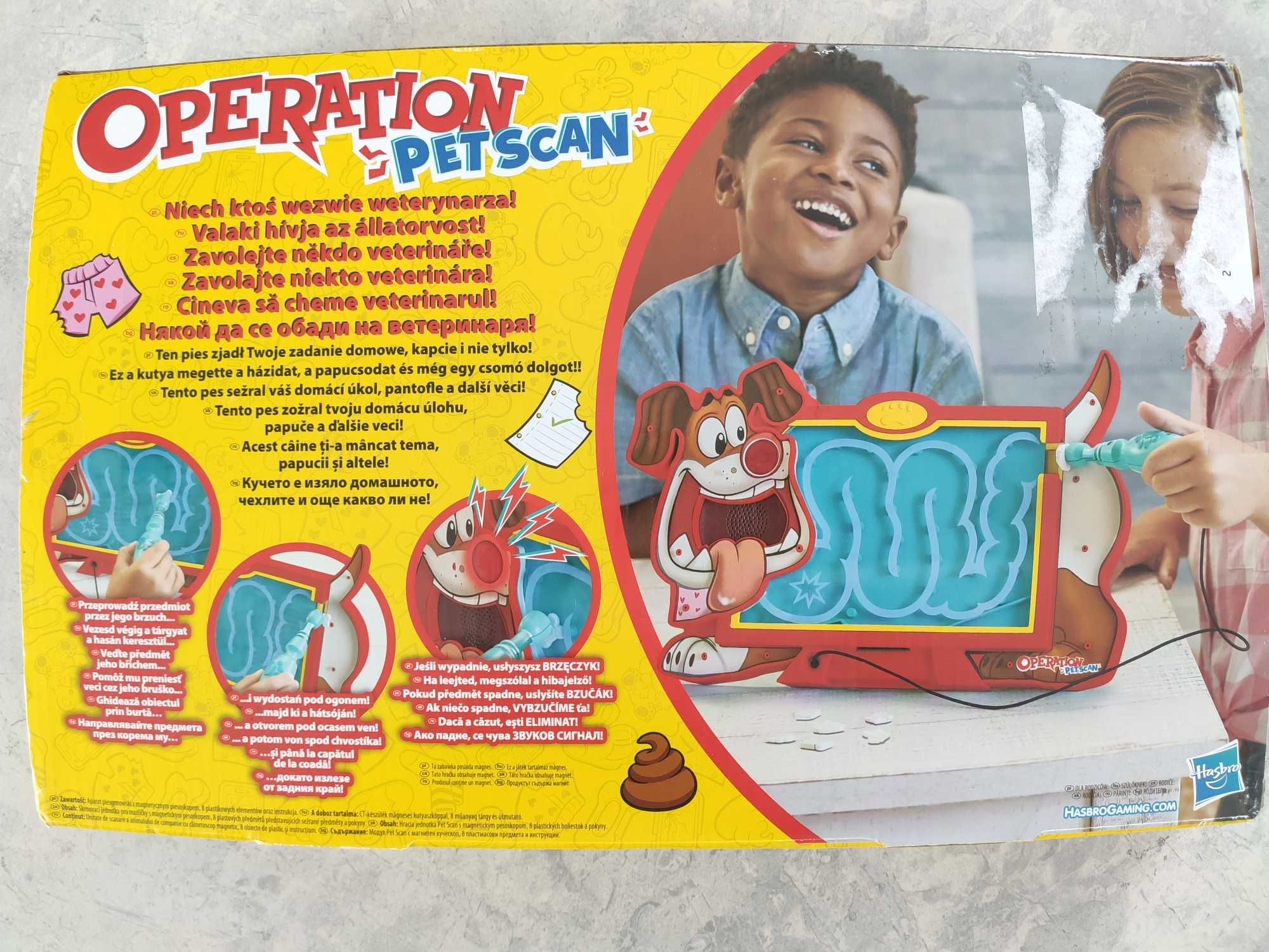 Gra zręcznościowa Operacja Hasbro Petscan