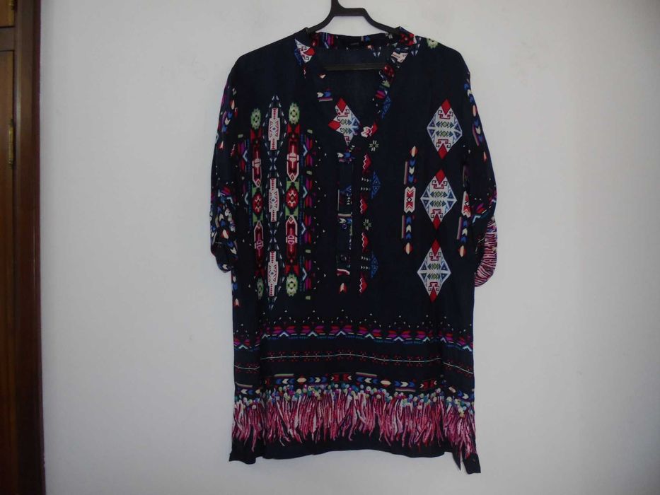 túnica de senhora várias cores