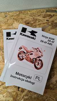 Manual service Kawasaki ER6F Polski