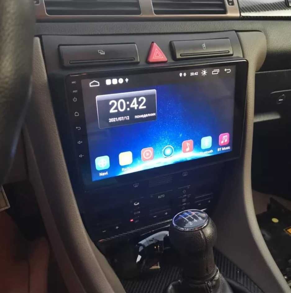 Rádio 2DIN 9" [4+32GB] • AUDI A6 (1997 a 2005) • Android • Allroad C5