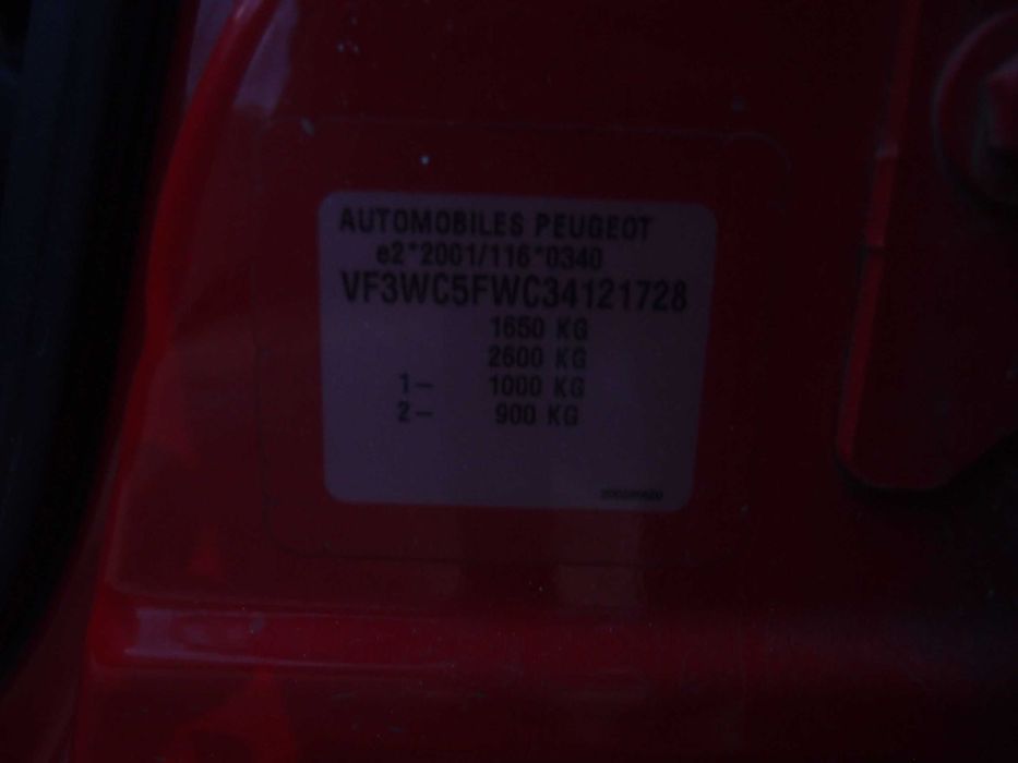 Peugeot 207 / 1.6 VTi 120km / 2008r. / na części