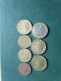 Monety euro różne