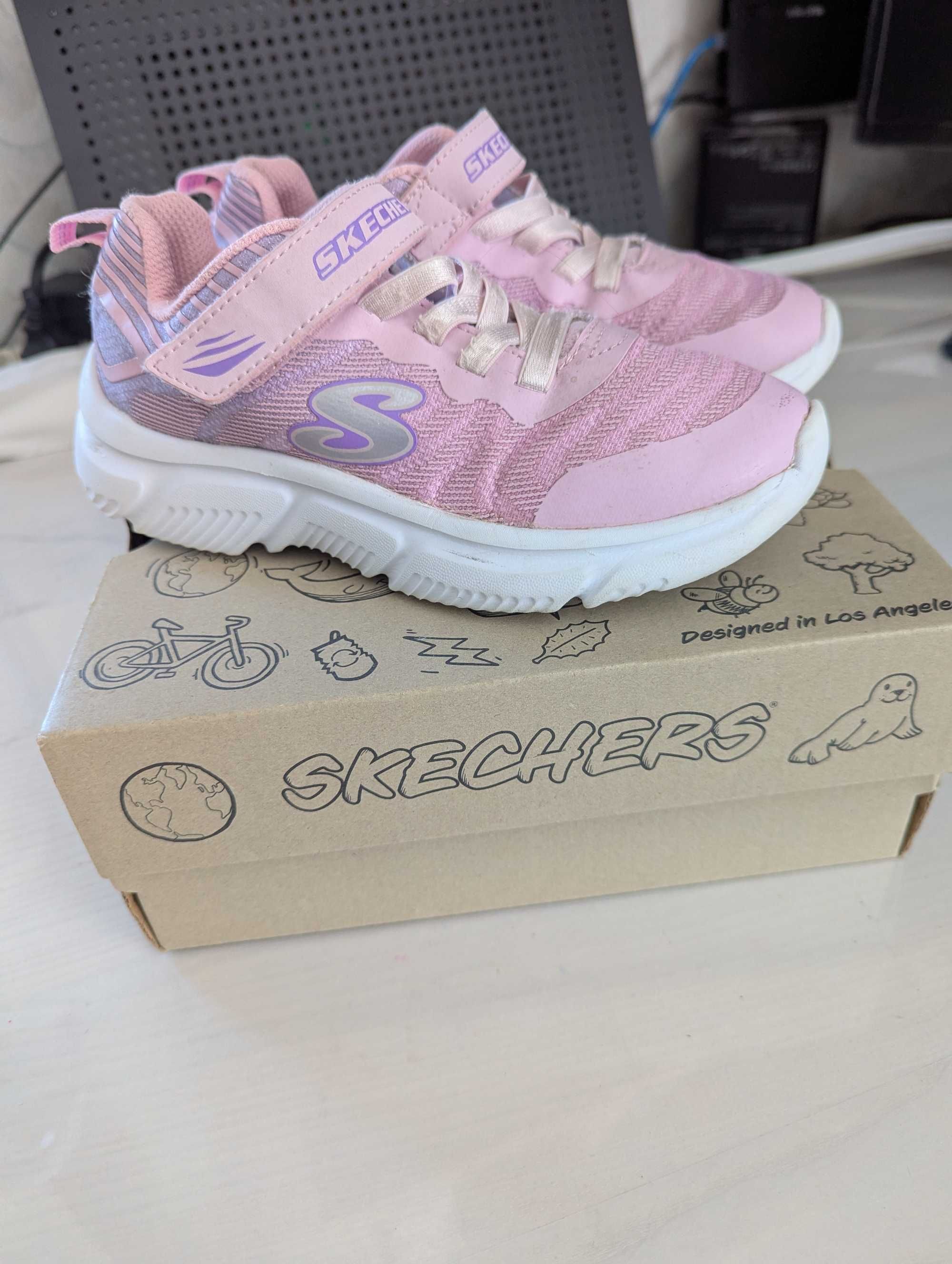 Кросівки для дівчинки Skechers 32р, 19,5 см стопа