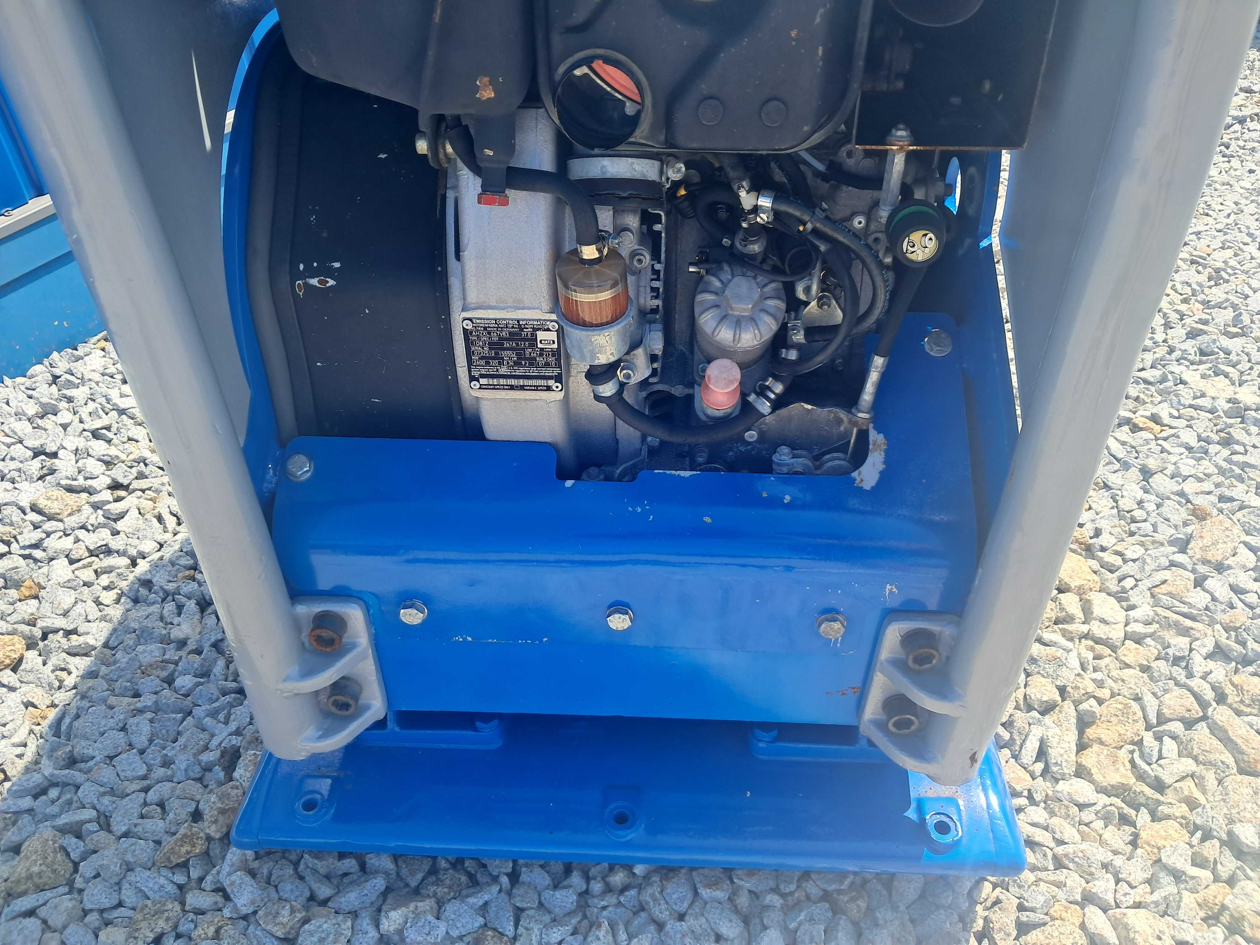 Zagęszczarka WEBER CR 8 / 580kg /10r! /Wacker dpu 6055 ,6555 bomag bpr