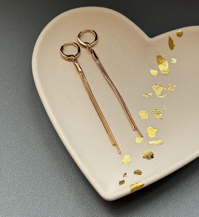 Нові!Сережки кульчики медичний сплав золото