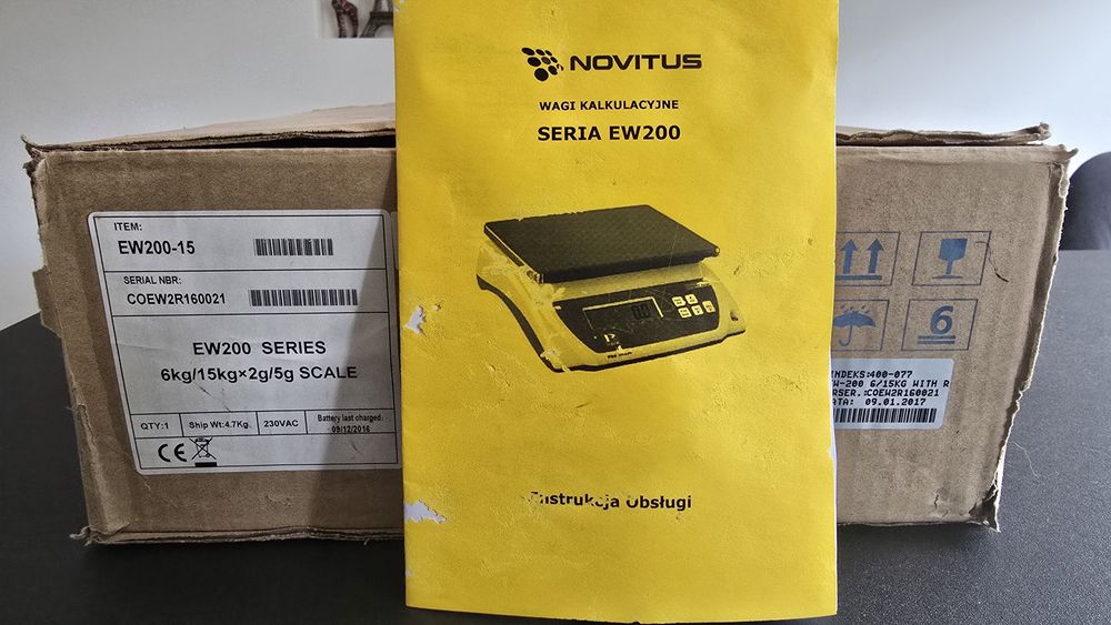 Super okazja Nowa Waga sklepowa Novitus EW 200