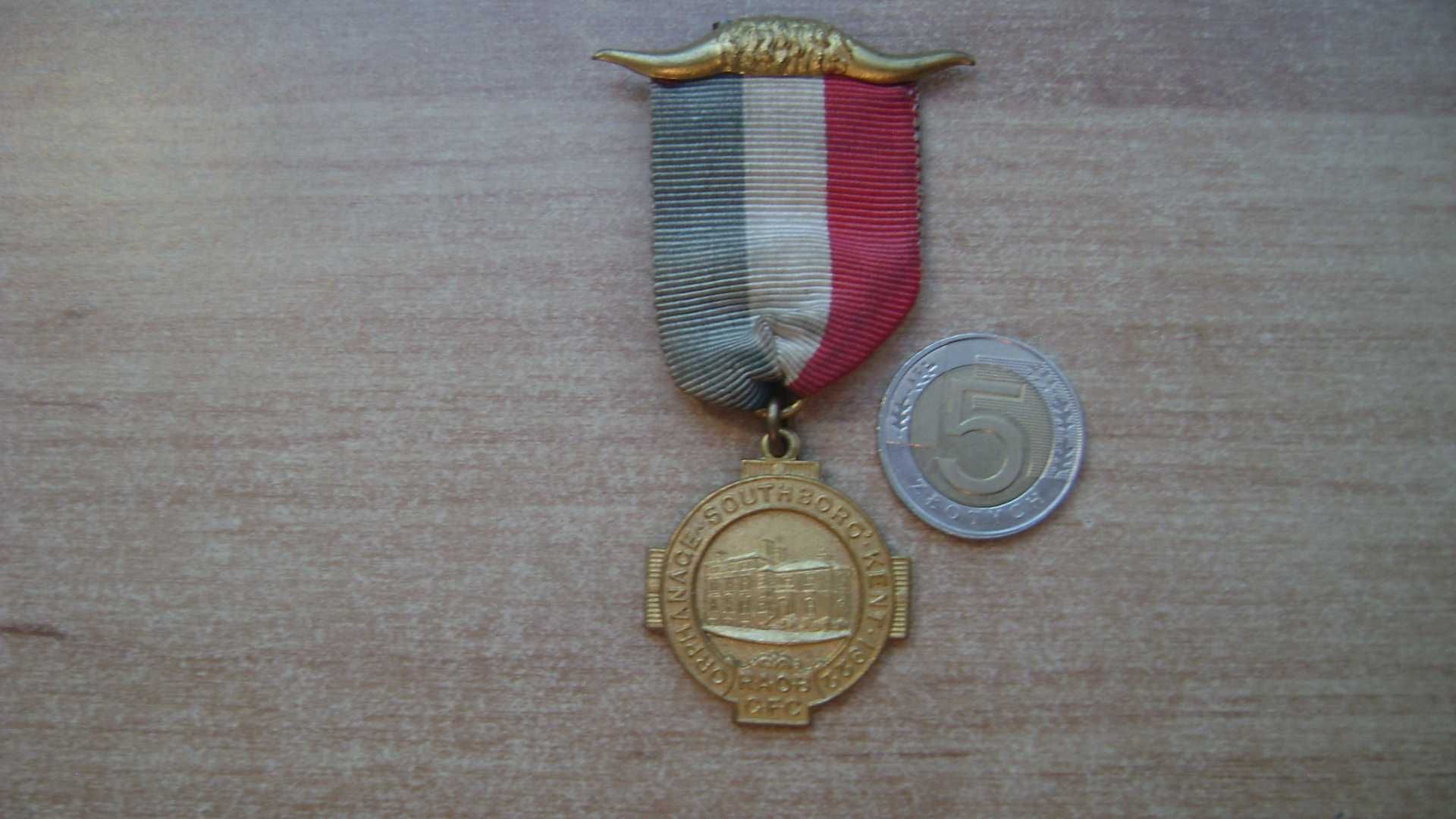 Starocie z PRL - Militaria = Medal Masoński Oryginał