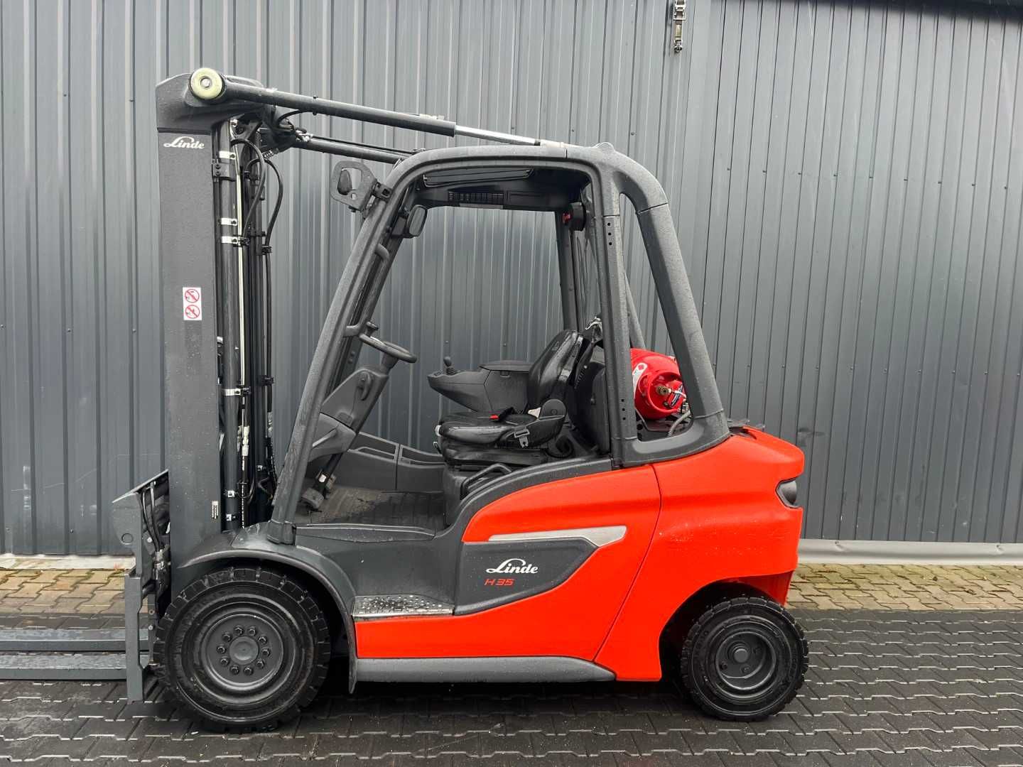 Wózek widłowy Linde H35T-01 LPG Pozycjoner 2020 rok tylko 1140h