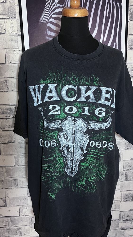 Koszulka męska Wacken 2016 schädel wear stylowa unikat