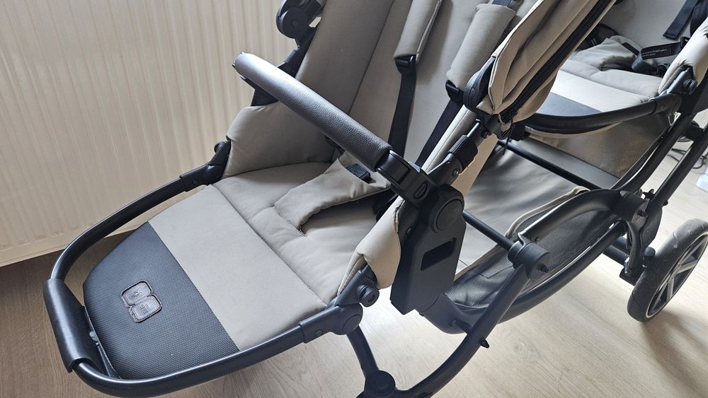 Wózek spacerówka ABC DESIGN ZOOM 2 Podwójny -  Bliźniaczy OKAZJA!
