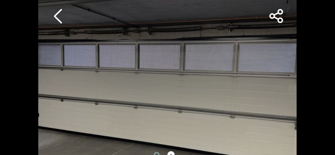 Brama 6.20 x 2.15 segmentowa garażowa przemysłowa warsztatowa