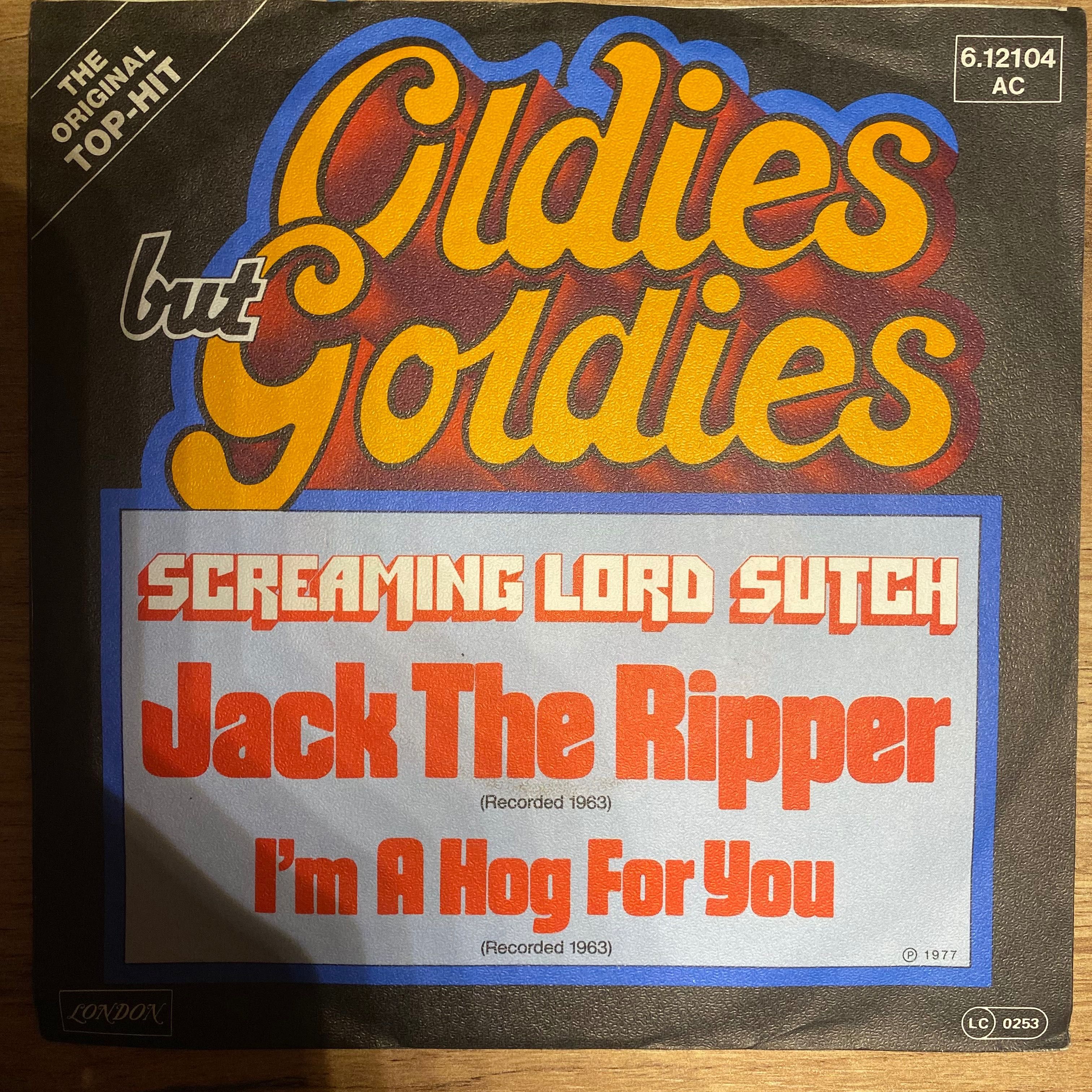 Screaming Lord Sutch - Płyta winylowa 7" - 1970