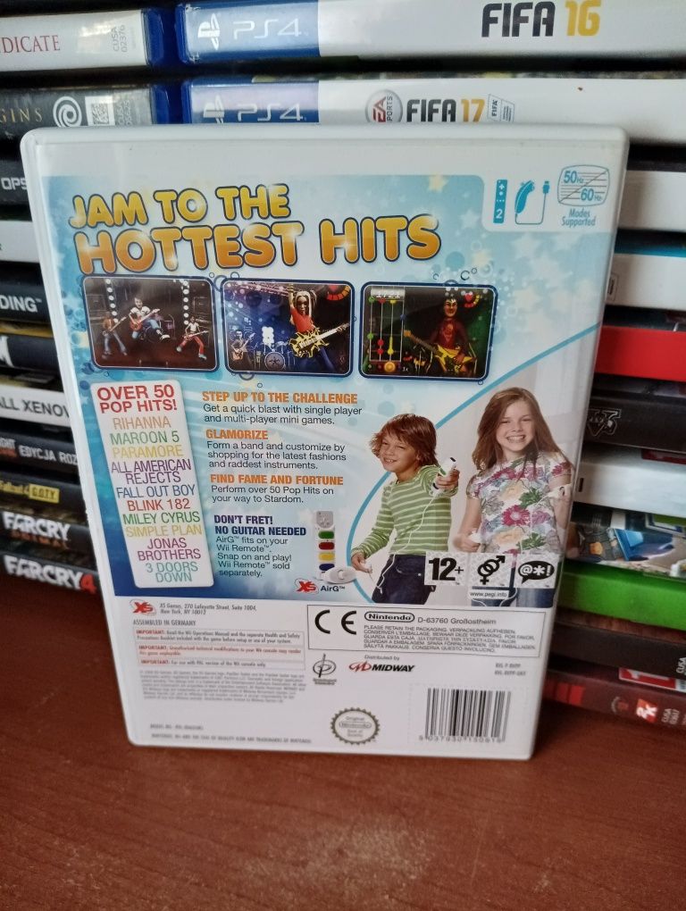 Popstar Guitar Nintendo Wii