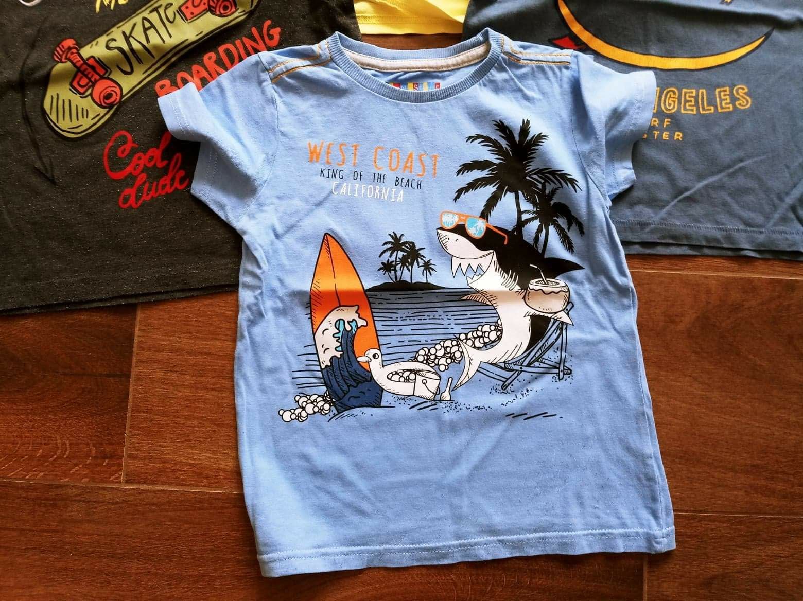 T-shirt x 4 rozm 116