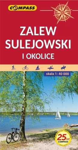 Mapa - Zalew Sulejowski i okolice 1:40 000 - praca zbiorowa