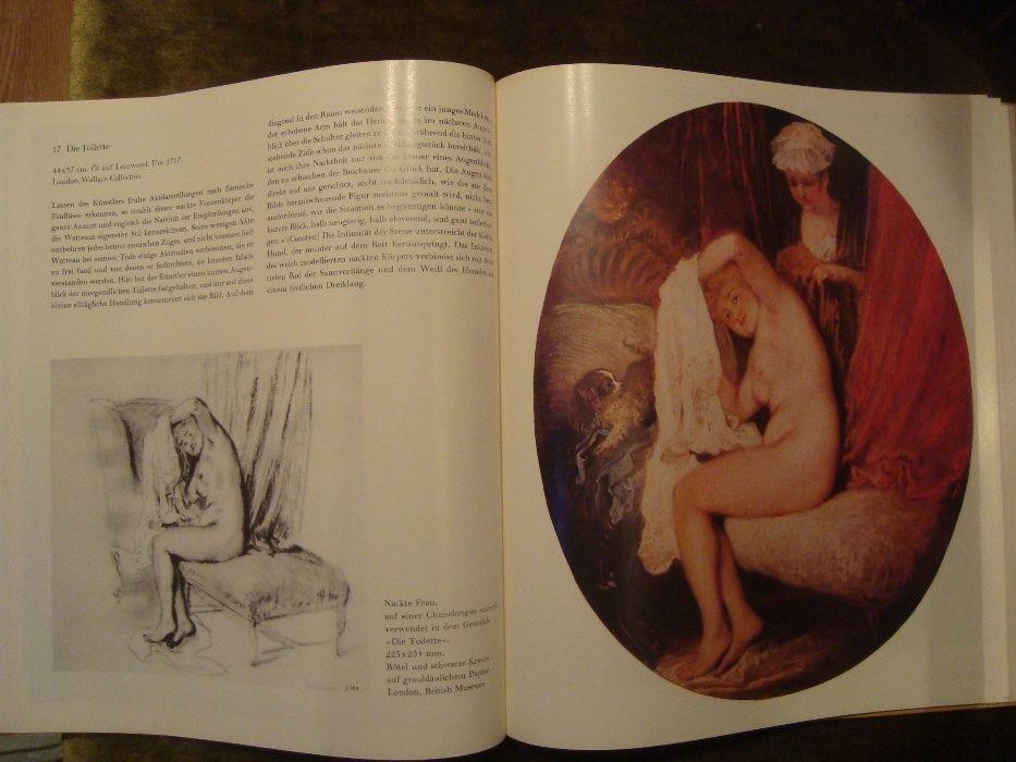 Книга-альбом Д. Экард "Ватто (A.Watteau)". Серия "Мир искусства"