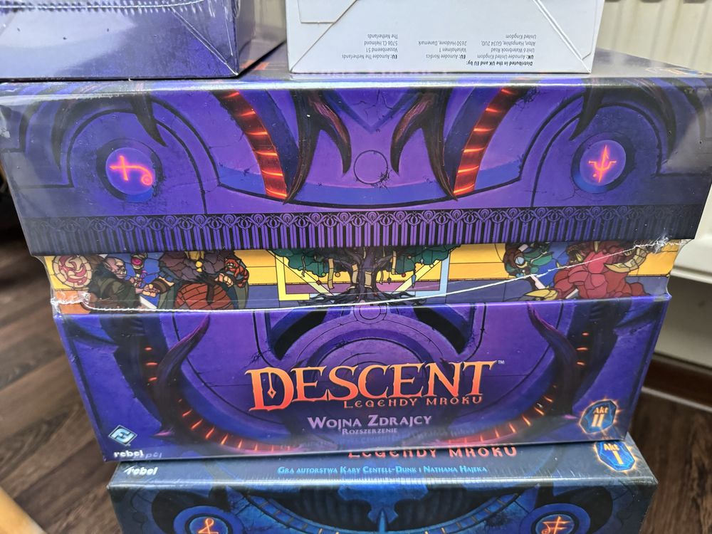 Gra planszowa: Descent Legendy Mroku + Wojna Zdrajcy