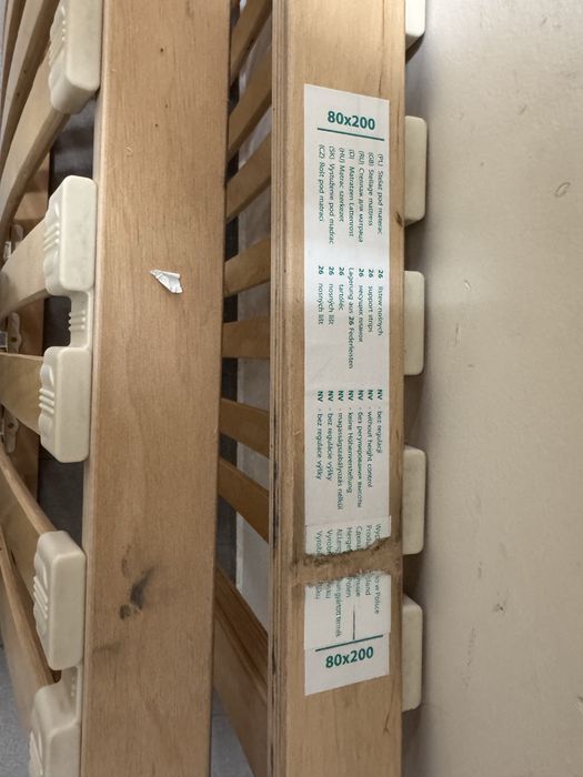 2 x stelaż pod materac 80x200