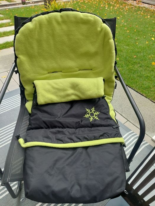 Ciepły śpiwór do wózka 2w1 od niemowlaka do przedszkolaka