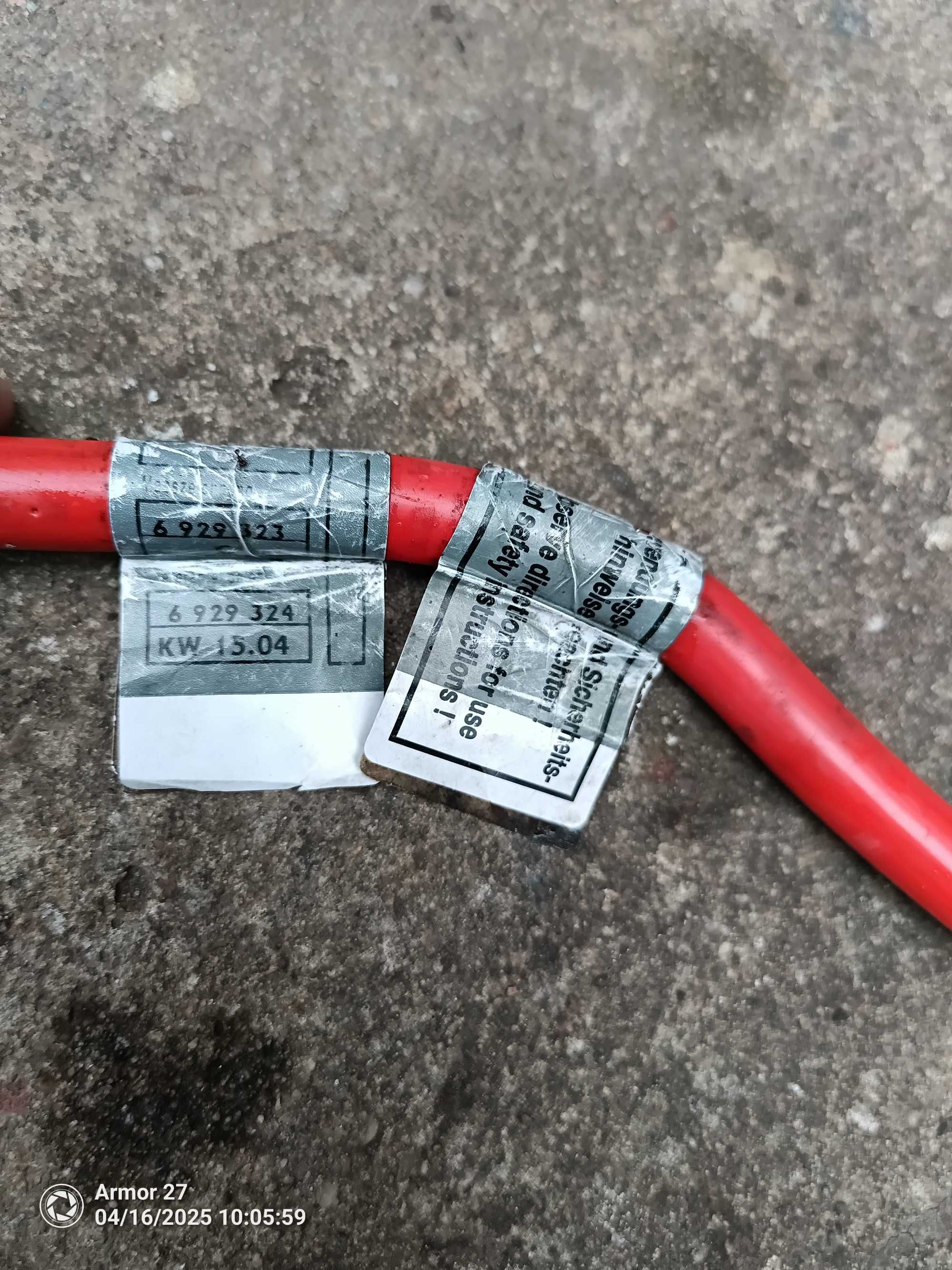 Przewód miedziany gruby 10 mm kabel spawalniczych masowy