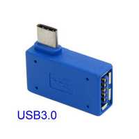 Адаптер  90 градусов Type C на USB3.0