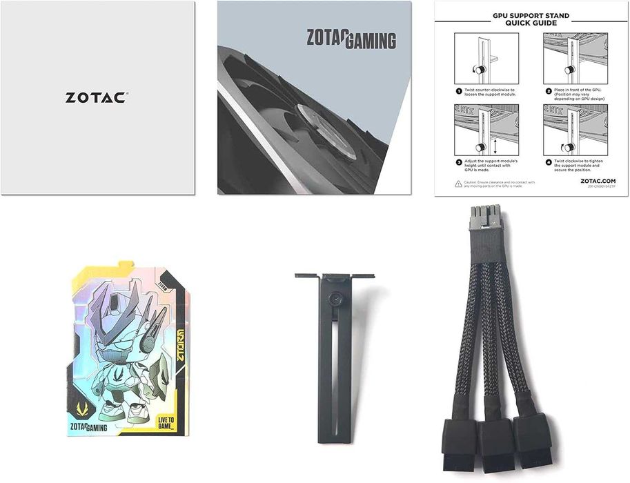 Видеокарта ZOTAC RTX 4070 Ti Trinity OC 1 шт. USED!