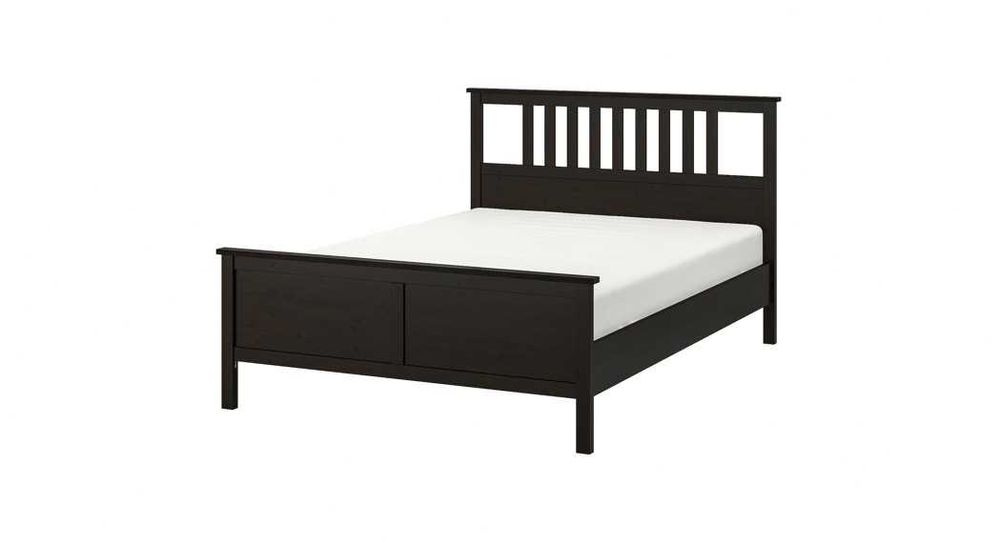 Cama IKEA Hemnes Preto 180x200