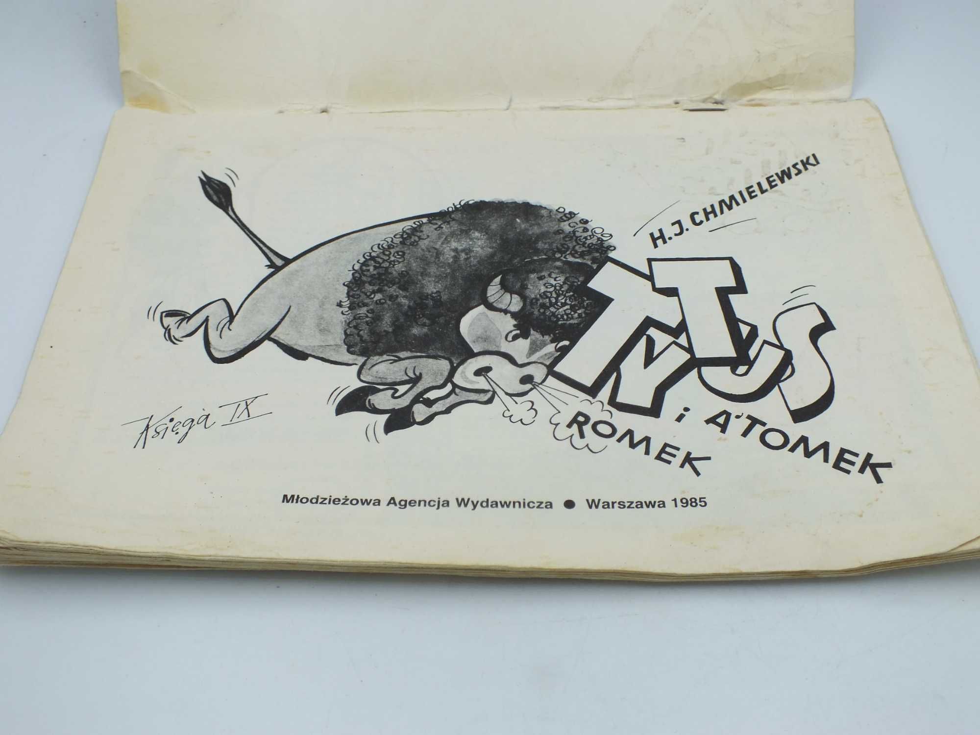 Tytus Romek i Atomek  KSIĘGA IX    1985 R wydanie 3 kb31
