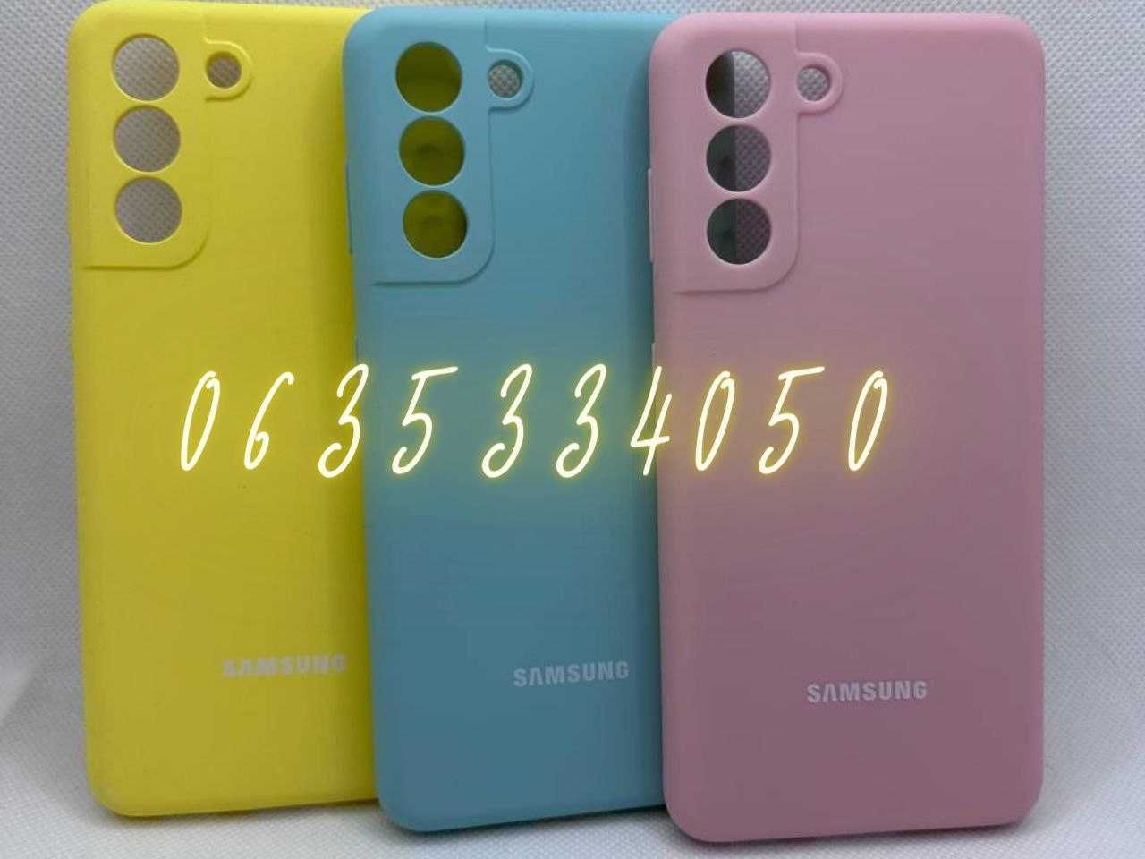 Силиконовый чехол для Samsung Galaxy S21 FE софт тач Самсунг С21 ФЕ