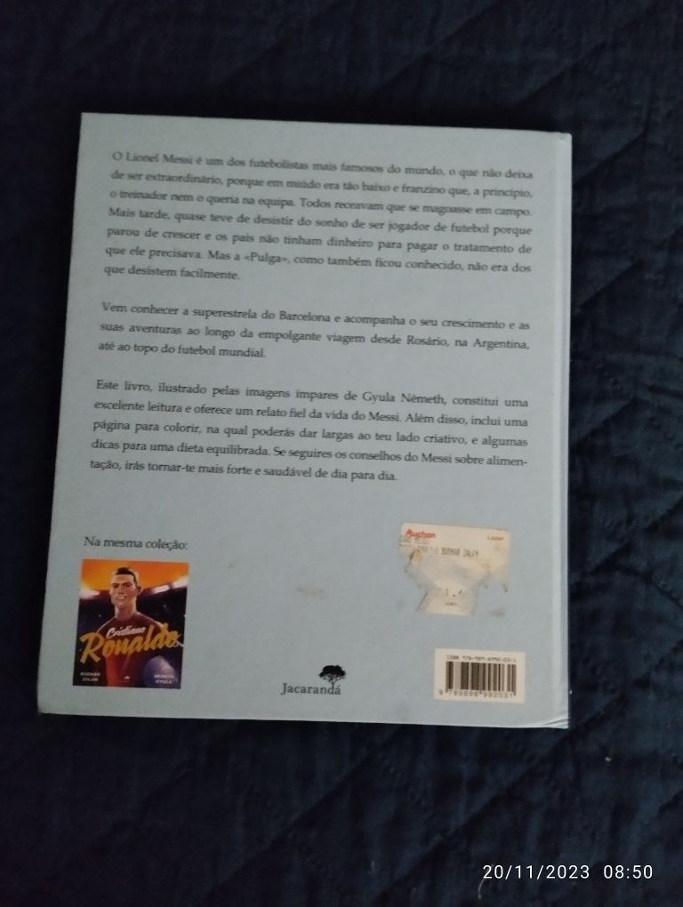 Livro Lionel Messi