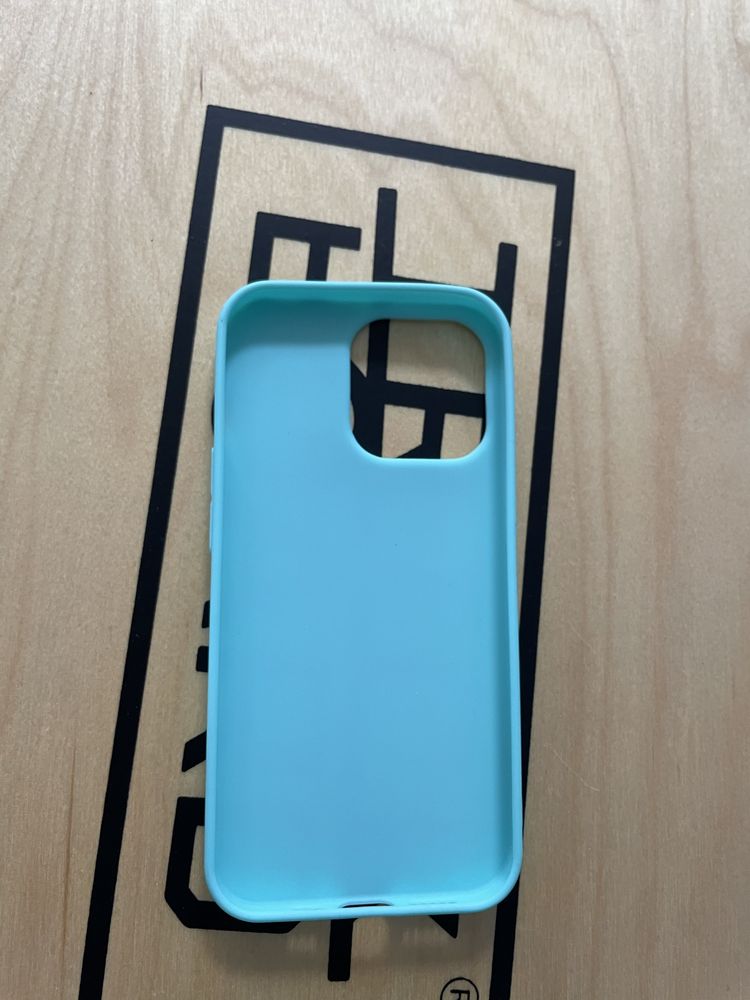 Etui silikonowe - iPhone 13 Pro, turkusowe