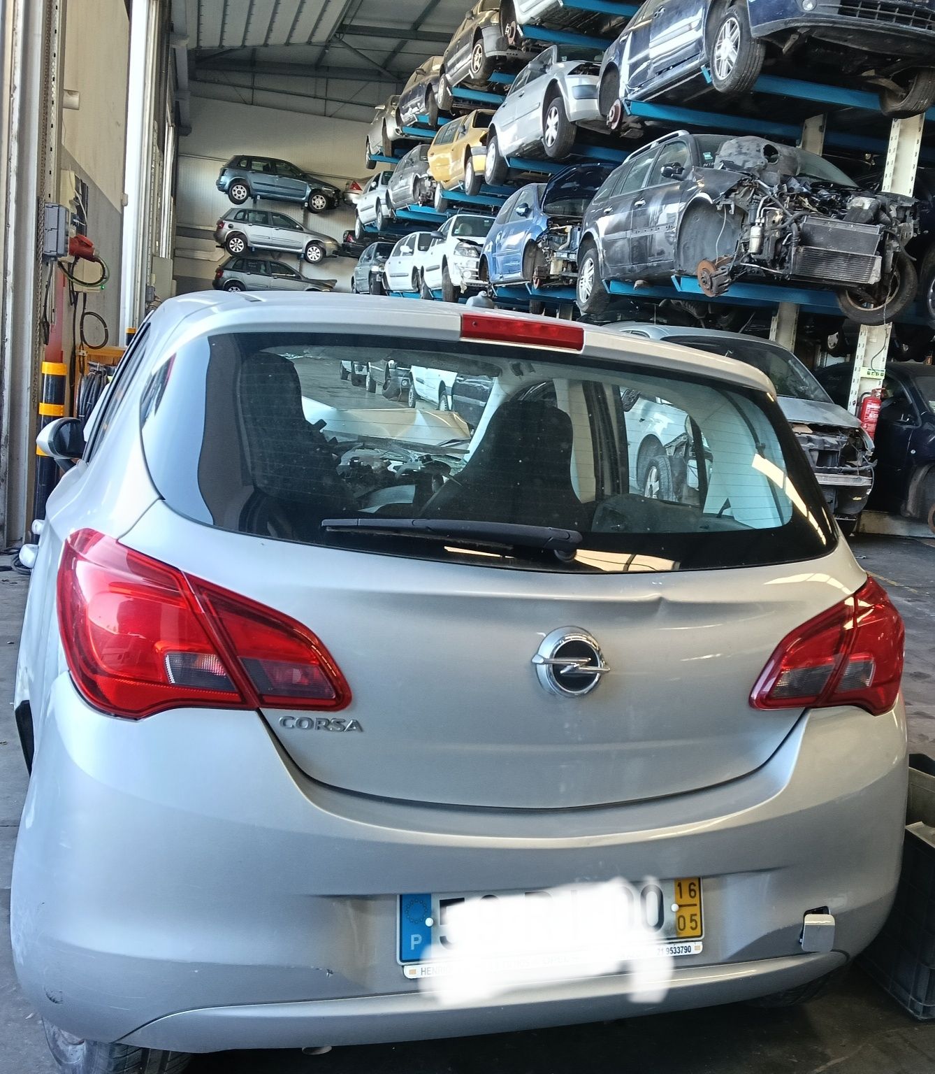Opel corsa E/Chapeleira/cortina mala 2014/2015/2016/2017/2018/2019/20