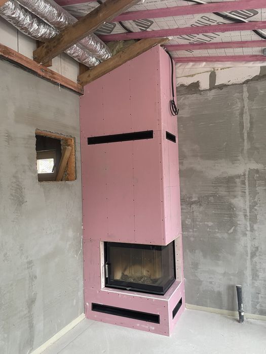 Монтаж установка камина, топки, печи, дымохода. Мастер по каминам