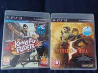 Gry na ps 3 Kung fu rider i Rezident evil gold edition