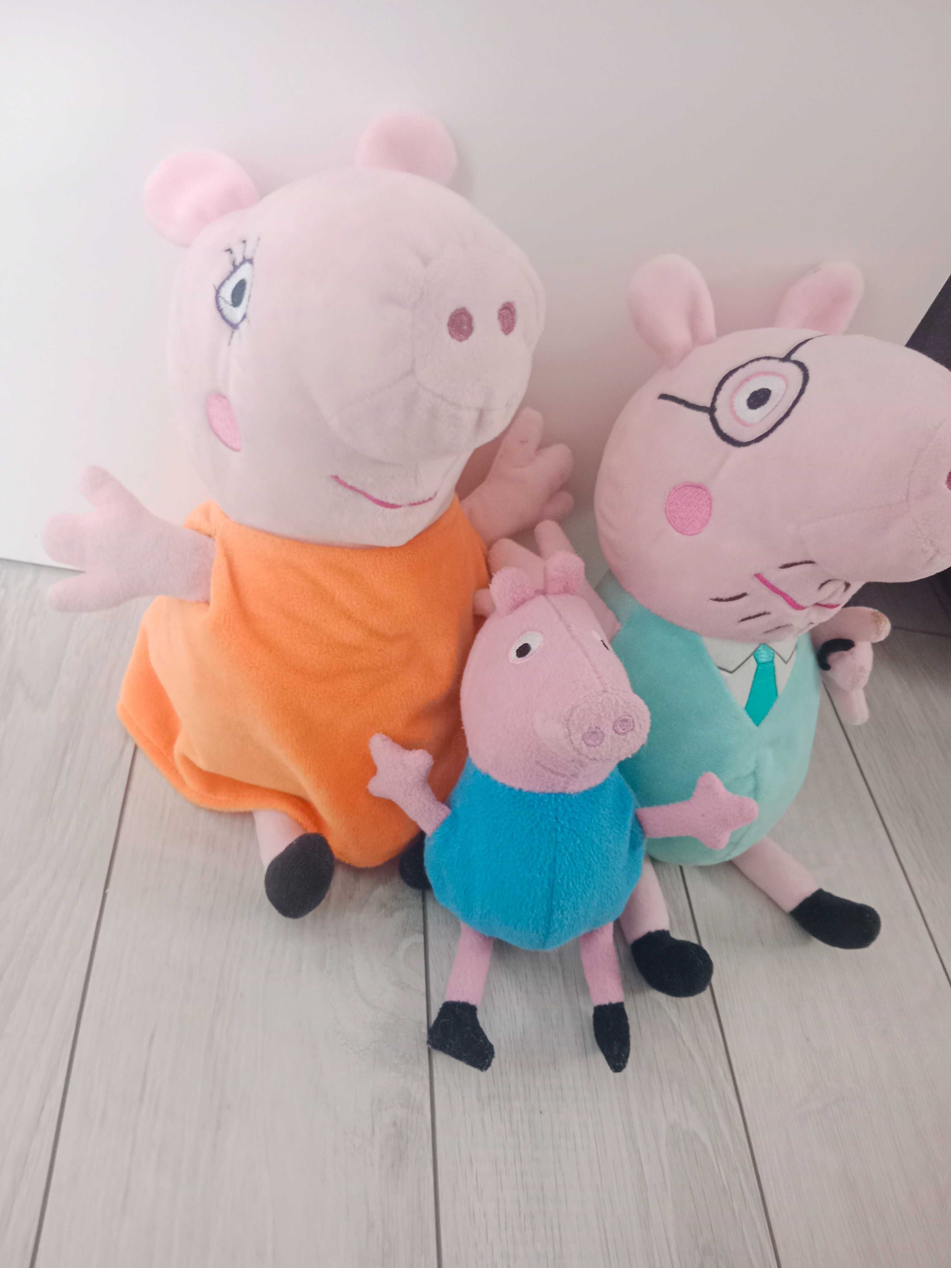 Świnka Peppa zestaw maskotek