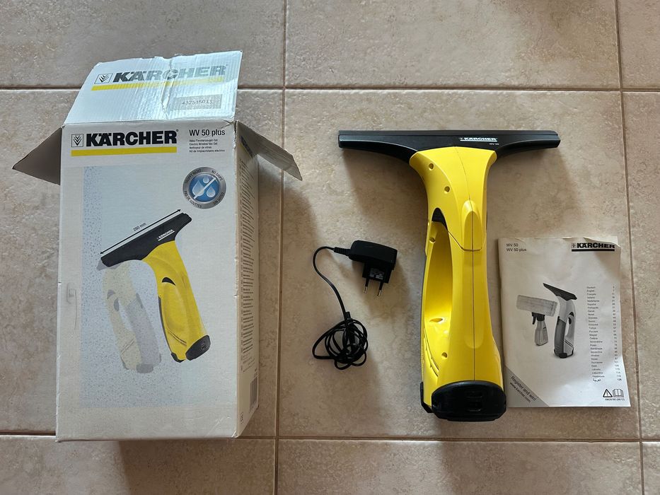 Karcher WV 50 Aspirador Limpa Vidros. Máquina de Limpeza de Vidros