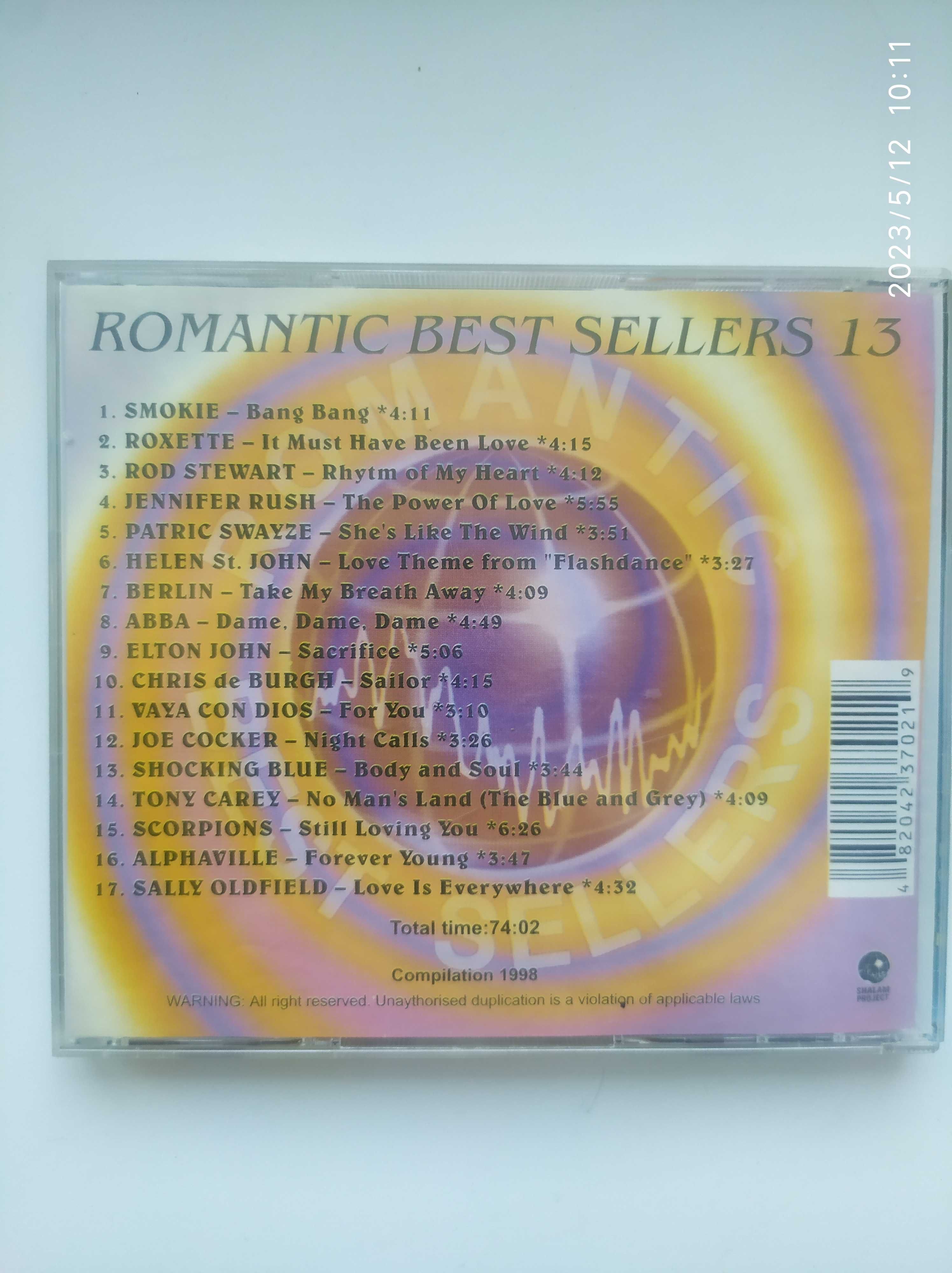 CD диски. Romantic collection то