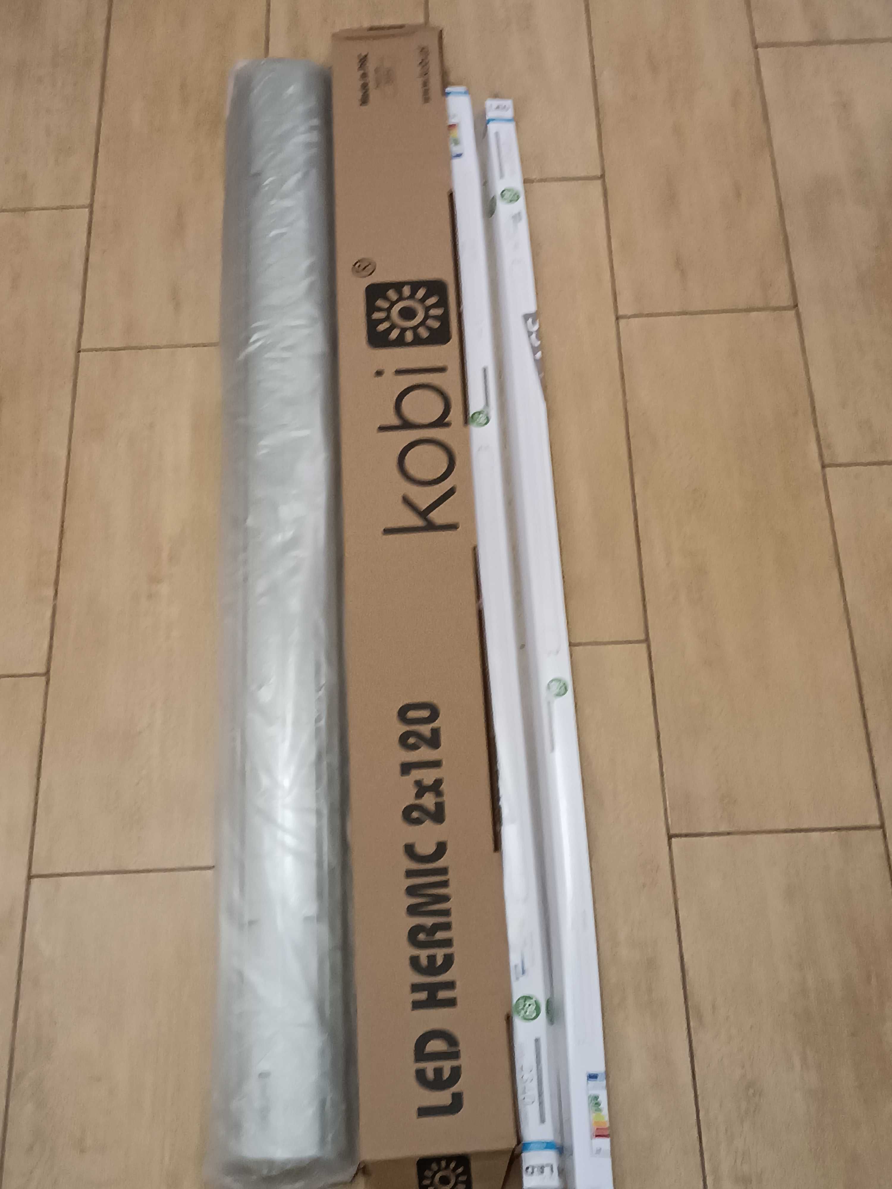 Oprawa oświetleniowa LED KOBI HERMETIC 2x120 + źródło światła