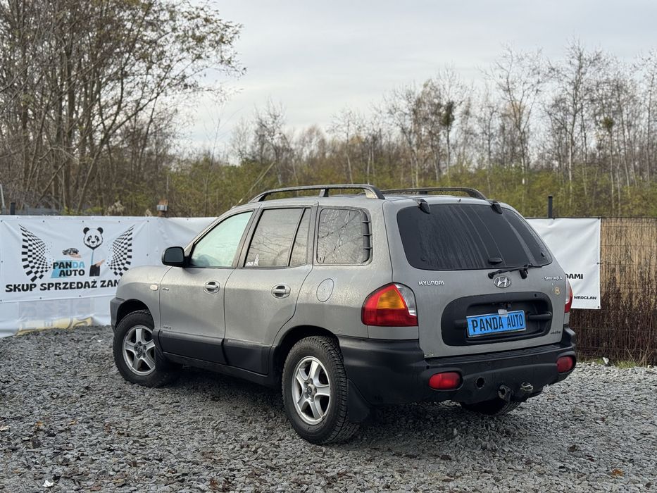 Hyundai Santa Fe 2.7 V6 ~ Automat ~ LPG ~ Skóry ~ Android ~ Hak ~ 2004