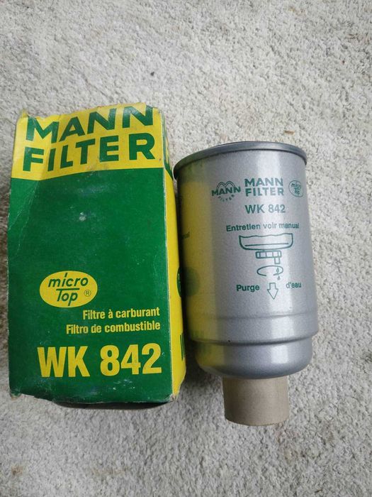топливный фильтр  WK 842  MANN-FILTER